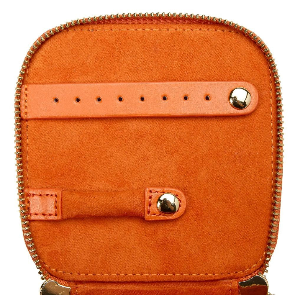 Wolf Maria Anti-Tarnish Tangerine Jewelry Cube Case