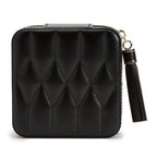Wolf Caroline Zip Anti-Tarnish Black Jewelry Case