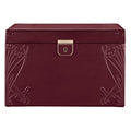 Wolf x Liberty Lanthe Large Burgundy Jewelry Box