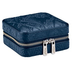 Wolf x Liberty All Over Ianthe Small Navy Jewelry Zip Case