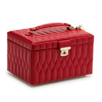 Wolf Caroline Medium Red Jewelry Case
