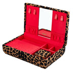 Wolf Savana Leopard Print Anti-Tarnish Jewelry Box