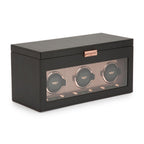 Wolf Axis Triple Watch Winder Rose Gold