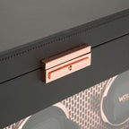 Wolf Axis Triple Watch Winder Rose Gold