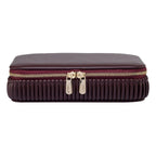 Wolf Bella Zip Anti-Tarnish Bordeaux Jewelry Case