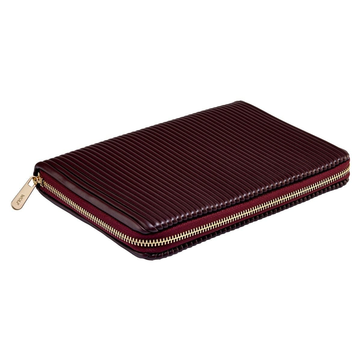 Wolf Bella Anti-Tarnish Bordeaux Jewelry Portfolio