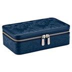 Wolf x Liberty Navy Ianthe Medium Jewelry Zip Case