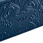Wolf x Liberty Navy Ianthe Medium Jewelry Zip Case