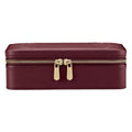 Wolf x Liberty Burgundy Ianthe Medium Jewelry Zip Case