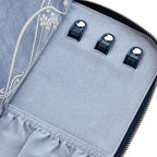 Wolf Liberty Ianthe Navy Anti-Tarnish Jewelry Portfolio