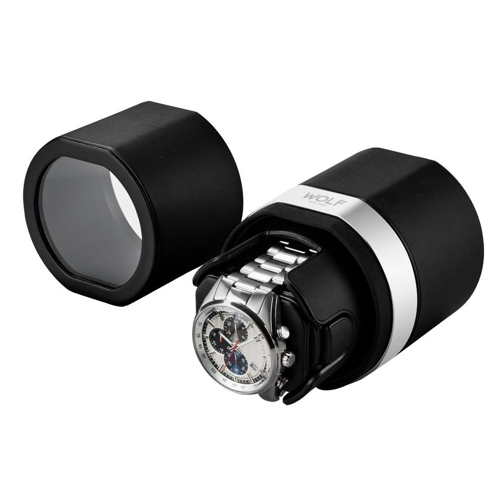 Wolf Rocket Travel Black Watch Winder