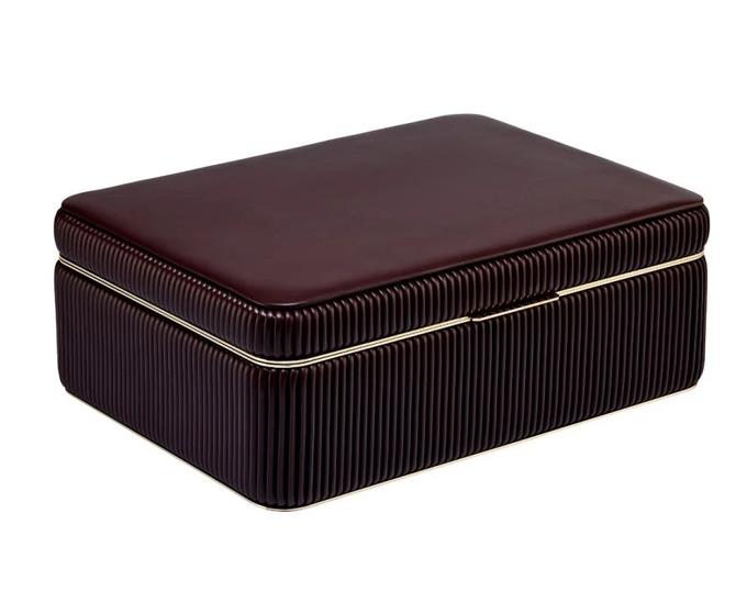 Wolf Bella Bordeaux Large Jewelry Box