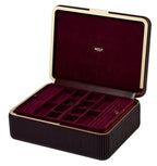Wolf Bella Bordeaux Large Jewelry Box