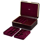 Wolf Bella Bordeaux Large Jewelry Box