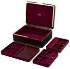 Wolf Bella Bordeaux Large Jewelry Box