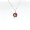 Chatham 2.18ct Lab Ruby & Diamond Pendant