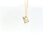 Chatham 0.58ct Lab Ruby & Diamond Pendant