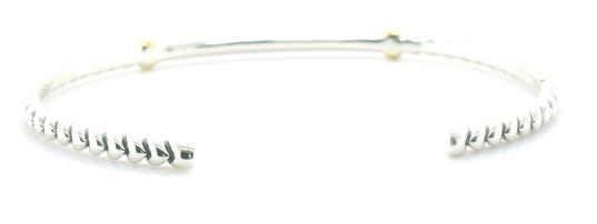 Perfect Love .25ct Diamond Two-Tone Silver Cuff