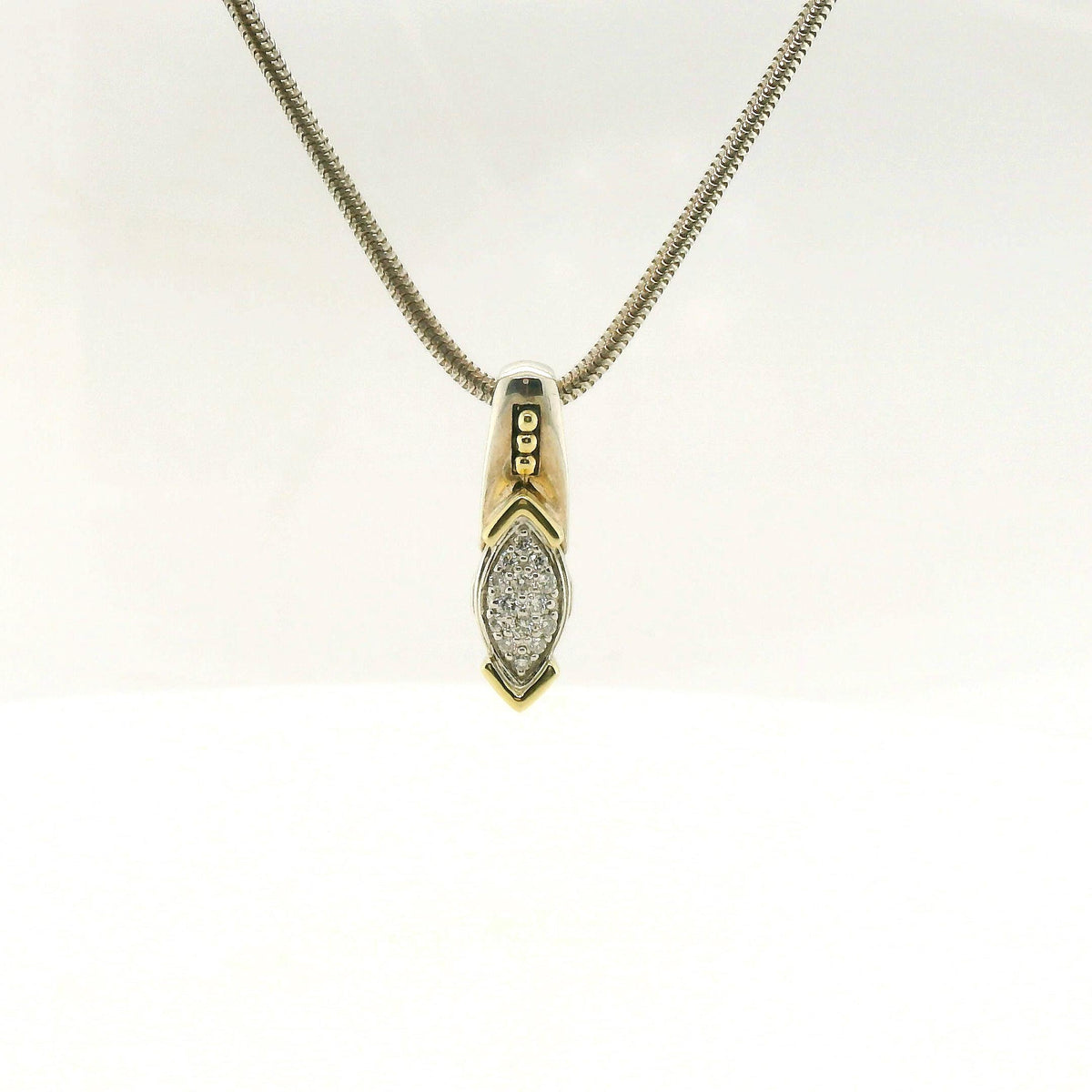 John Atencio Elixir 0.30ctw Diamond Pendant and Chain
