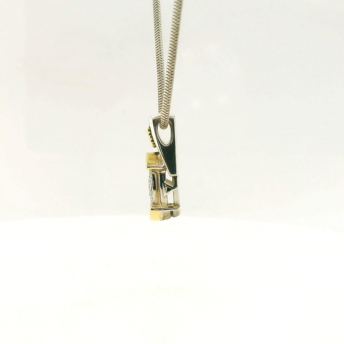 John Atencio Elixir 0.30ctw Diamond Pendant and Chain