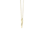 Perfect Love .10ct Diamond Yellow Gold Star of David Pendant with Chain