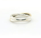 Perfect Love Two-Tone Crossover Ring
