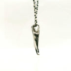 John Atencio Two-tone Heart Pendant with Chain