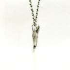 John Atencio Two-tone Heart Pendant with Chain