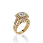 Cashmere Yellow Gold Engagement Ring