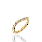 Cashmere Yellow Gold Engagement Ring