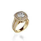 Cashmere Yellow Gold Engagement Ring
