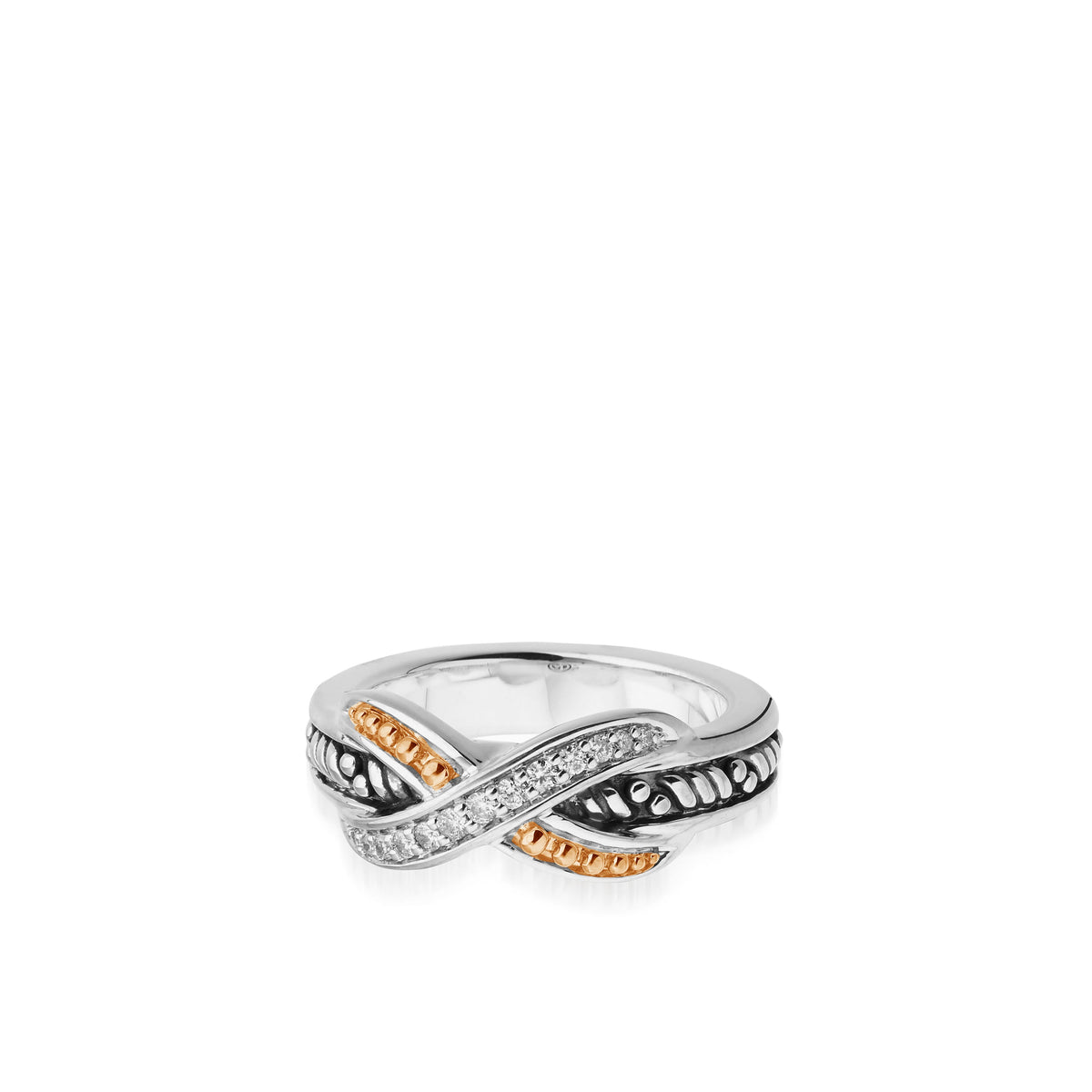 Apollo Pave Diamond Curve Ring
