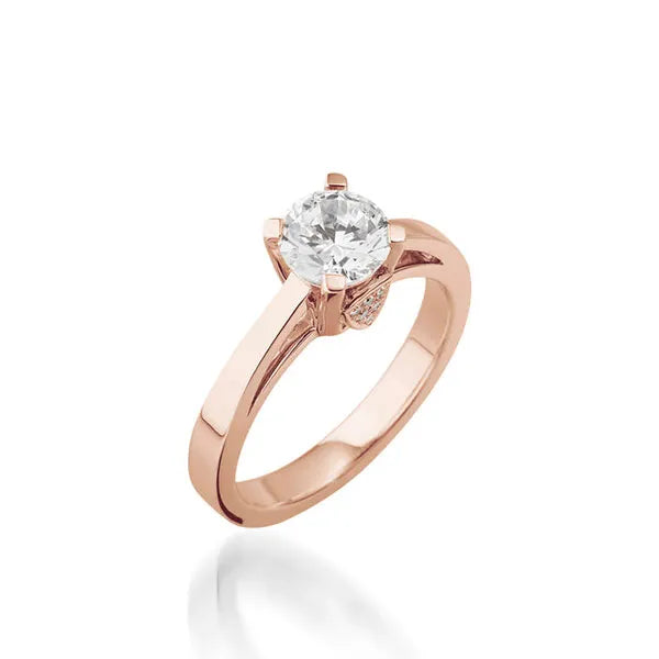 Tribute Yellow Gold Engagement Ring
