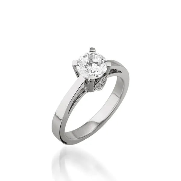 Tribute Yellow Gold Engagement Ring