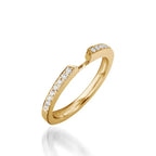 Tribute Yellow Gold Engagement Ring