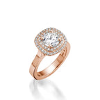 Chantilly Yellow Gold Engagement Ring