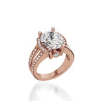 Catherine Elite Yellow Gold Diamond Ring