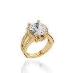 Catherine Elite Yellow Gold Diamond Ring