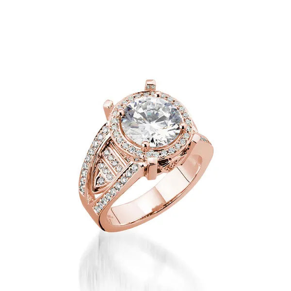 Isabella Elite Yellow Gold Diamond Ring