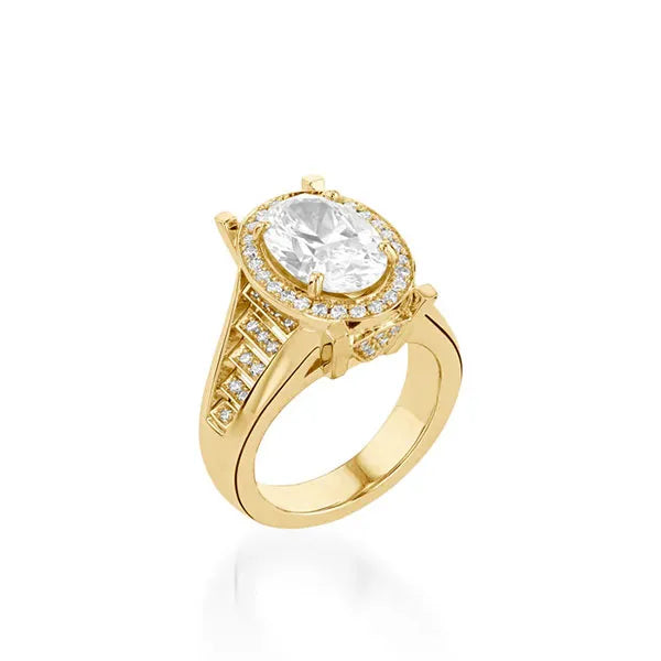 Elizabeth Elite Yellow Gold Diamond Ring
