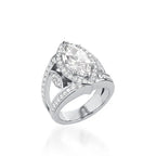 Victoria Elite Yellow Gold Diamond Ring