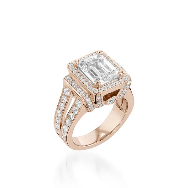 Alexandra Elite Yellow Gold Diamond Ring