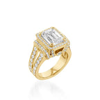 Alexandra Elite Yellow Gold Diamond Ring