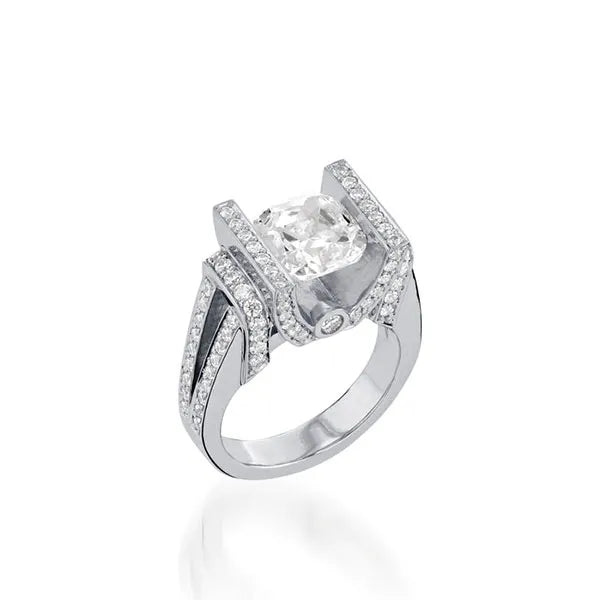 Amelia Elite Yellow Gold Diamond Ring