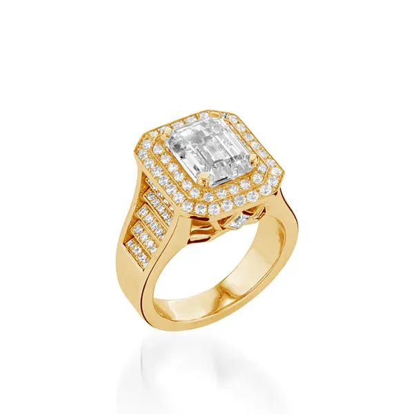 Diana Elite Yellow Gold Diamond Ring
