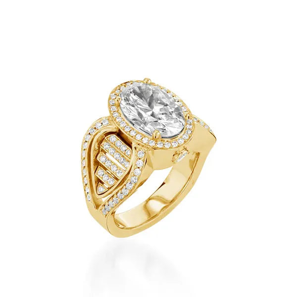 Josephine Elite Yellow Gold Diamond Ring