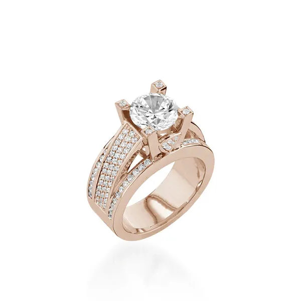 Frida Elite Yellow Gold Diamond Ring