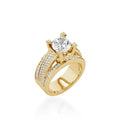 Frida Elite Yellow Gold Diamond Ring