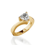 Azure Yellow Gold Engagement Ring