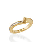 Azure Yellow Gold Engagement Ring